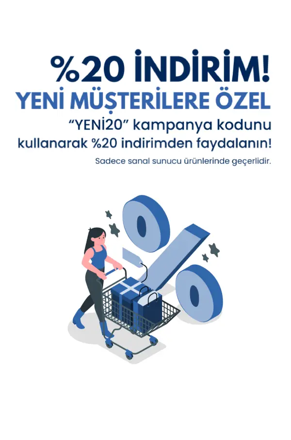 %20 İndirimli Sunucular