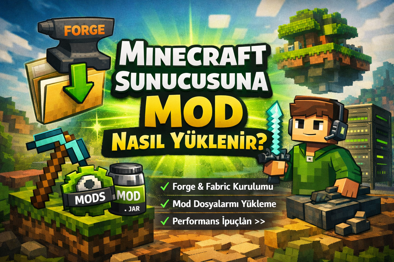 Minecraft Sunucusuna Mod Nasıl Yüklenir?